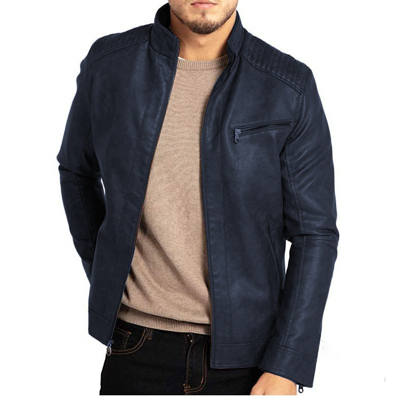 Lorenzo – Elegante Heren PU Leren Jas