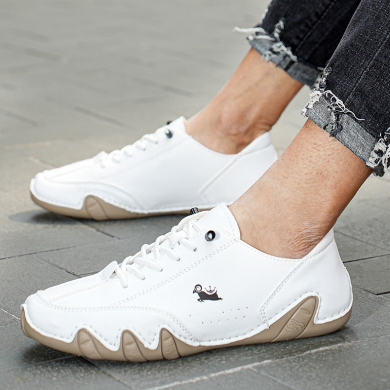 Alessio – Unisex Flexibele Leren Barefoot Schoenen