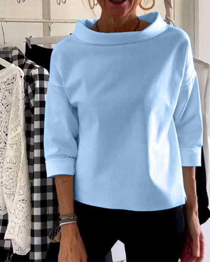 Isabella – Elegante Dames Top met 3/4 Mouwen