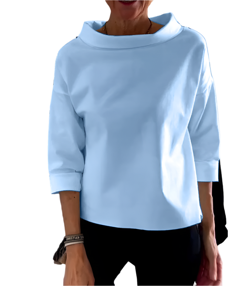 Isabella – Elegante Dames Top met 3/4 Mouwen