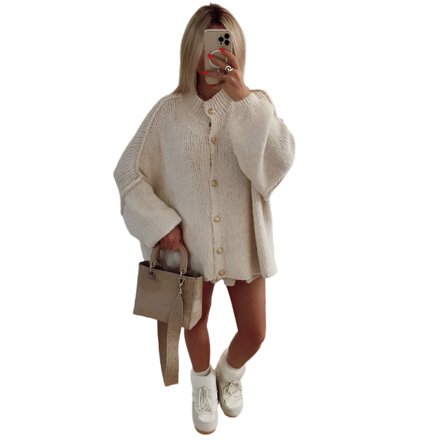 Alessia – Oversized Wol Damestrui