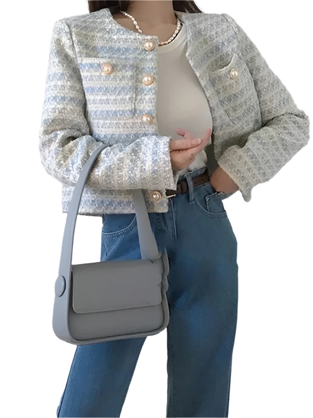 Camille – Chic Women's Tweed Blazer