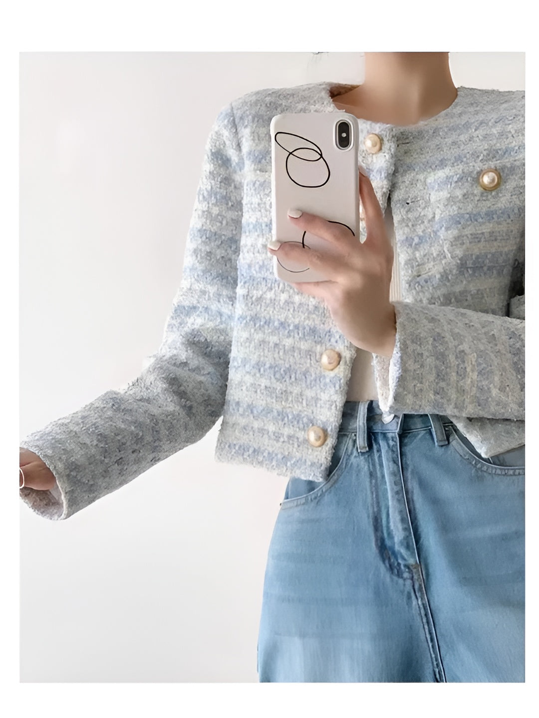 Camille – Chic Women's Tweed Blazer