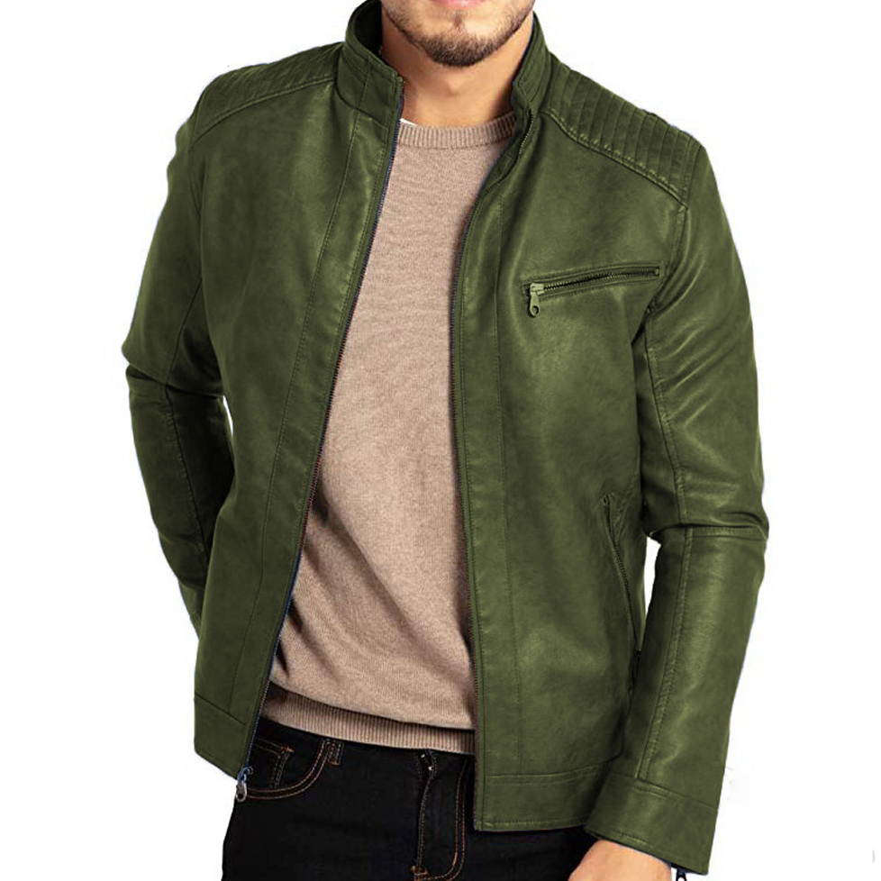 Lorenzo – Elegante Heren PU Leren Jas