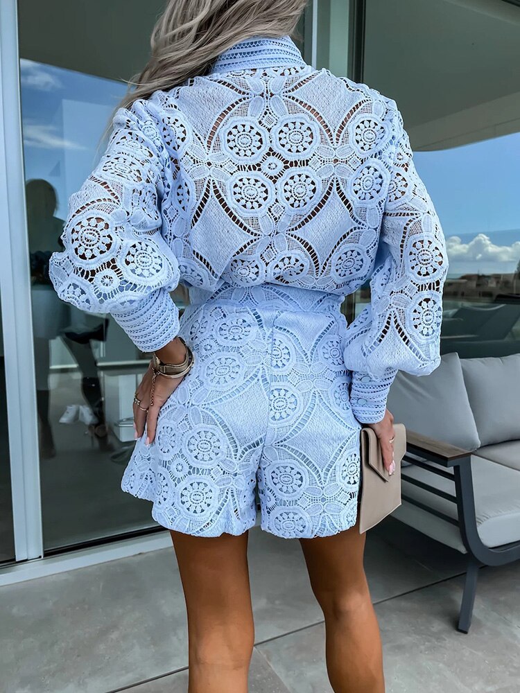Isabella – Elegante Dames Zomerset met Fijne Kanten