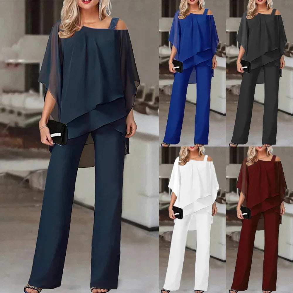 Elena – Elegante Vrouwen Set met Vloeiende Stijl
