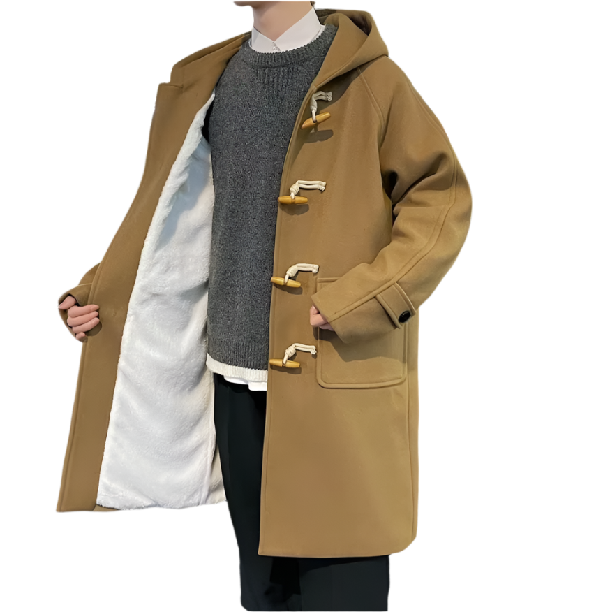 Étienne – Lange Duffle Winterjas voor Mannen