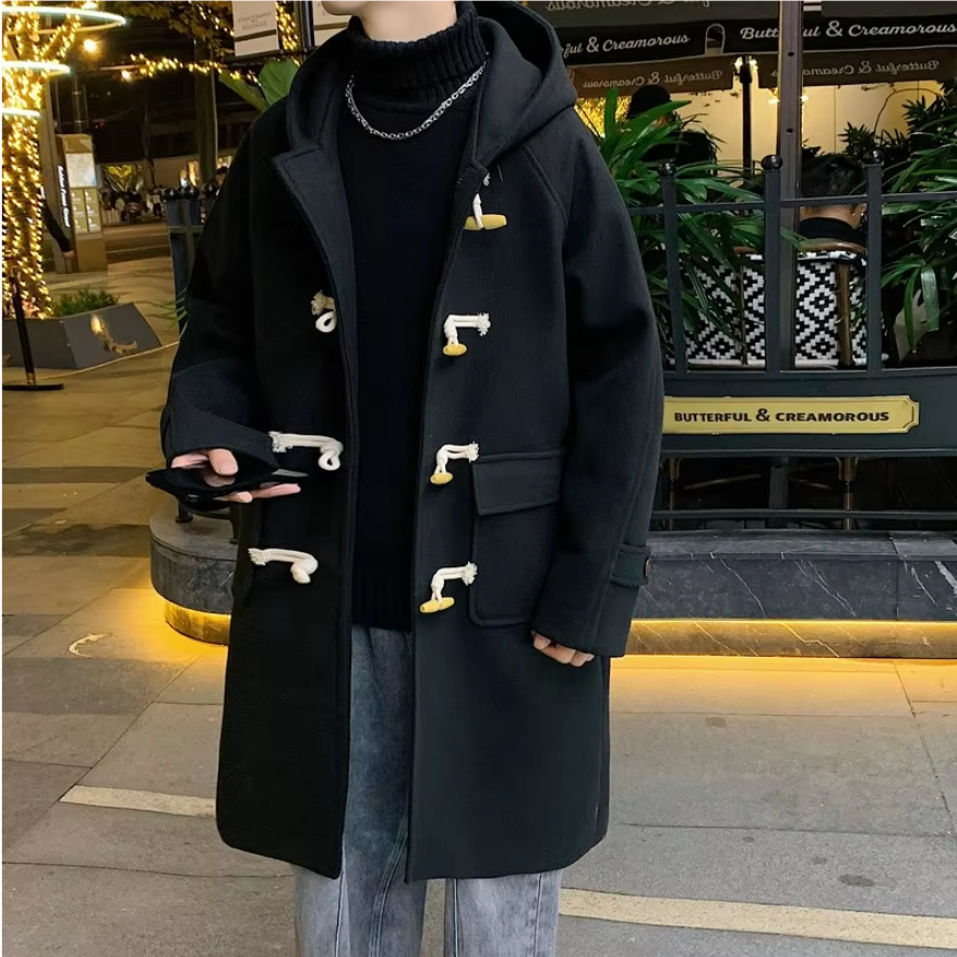 Étienne – Lange Duffle Winterjas voor Mannen