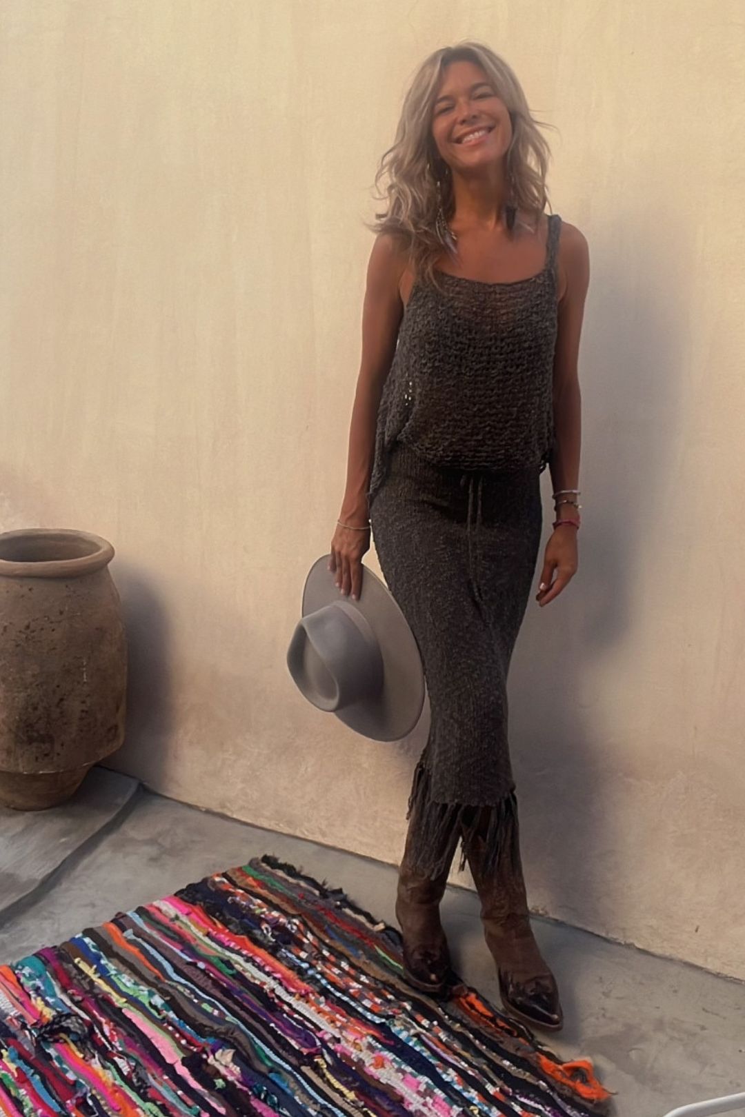 Amara – Bohemian Gehaakte Dames Tweedelige Outfit