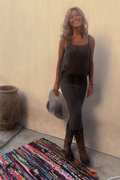 Amara – Bohemian Gehaakte Dames Tweedelige Outfit