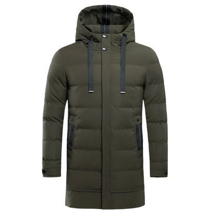 Valdini – Waterdichte Lange Winterjas voor Mannen