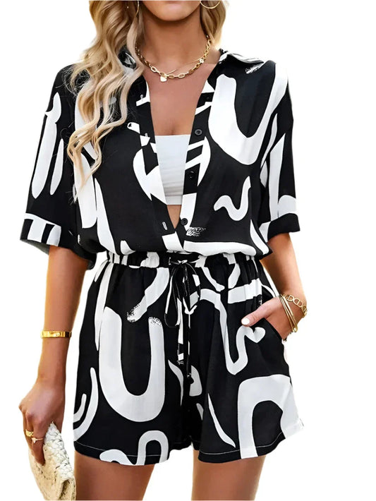 Sofia – Elegante Dames Tweedelige Lounge Set