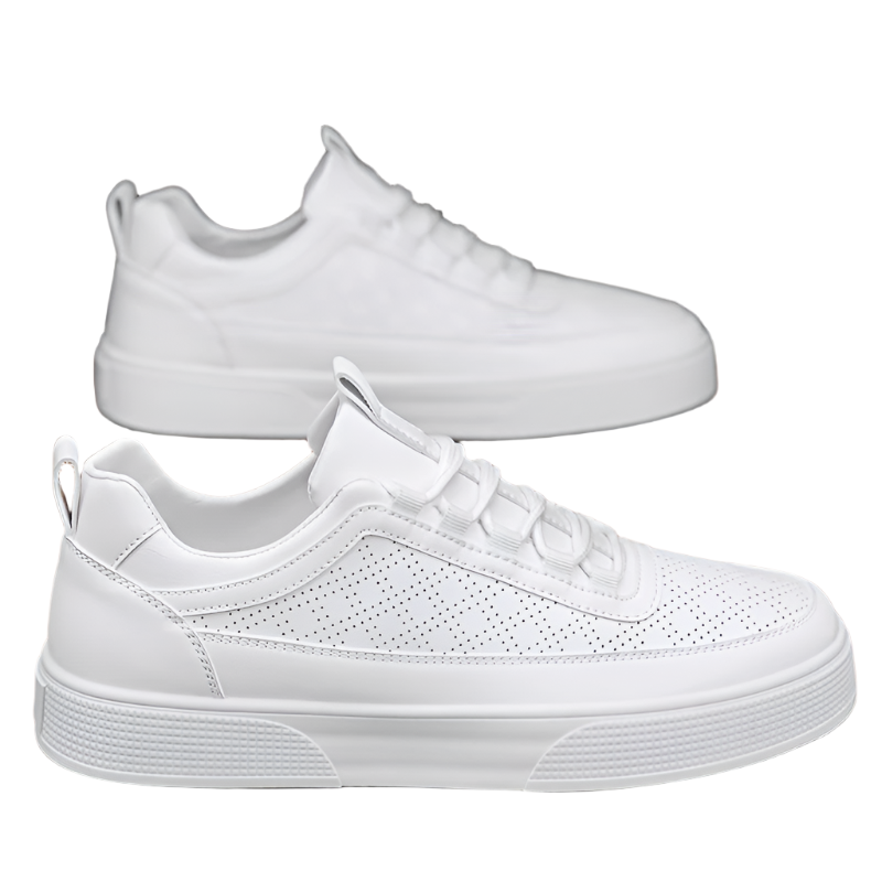 Matteo – Heren Sneakers van Hoogwaardig Leer in Matte Afwerking