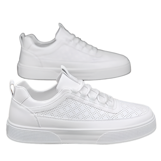 Matteo – Heren Sneakers van Hoogwaardig Leer in Matte Afwerking
