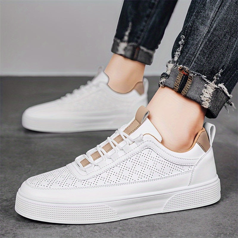 Matteo – Heren Sneakers van Hoogwaardig Leer in Matte Afwerking