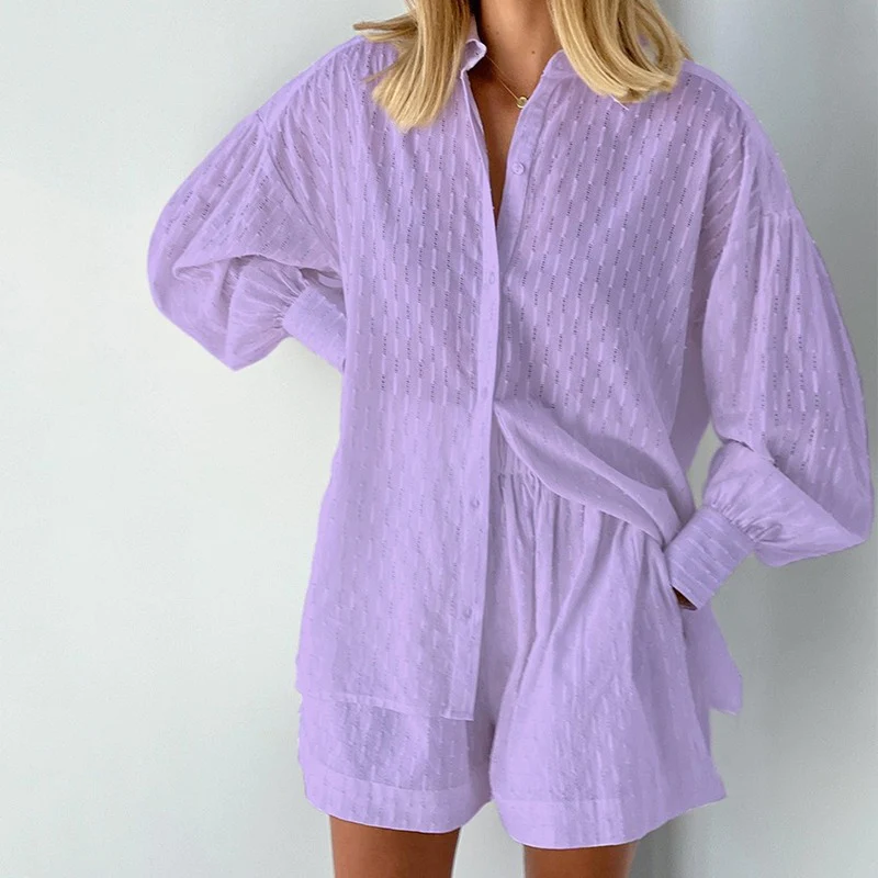 Elena – Lichtgewicht Dames Zomer T-shirt en Short Set