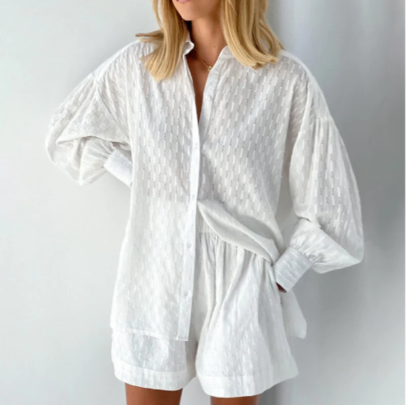 Elena – Lichtgewicht Dames Zomer T-shirt en Short Set