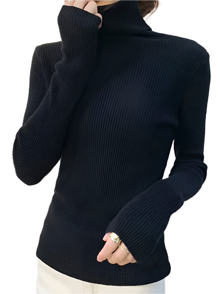 Isabella – Gemütlicher Damenrollkragenpullover