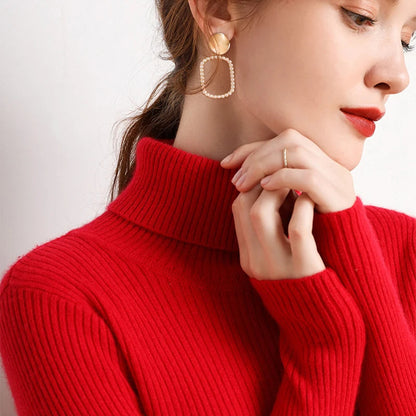 Isabella – Gemütlicher Damenrollkragenpullover