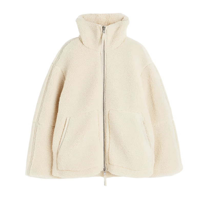 Clara – Warme Teddy Fleece Damesjacket