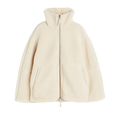 Clara – Warme Teddy Fleece Damesjacket