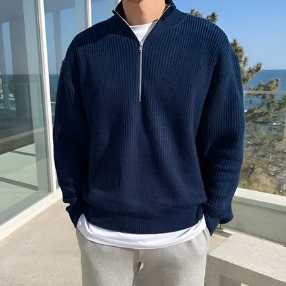 Morbello – Tijdloze Heren Half-Zip Trui