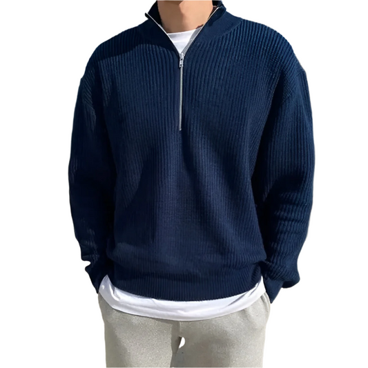 Morbello – Tijdloze Heren Half-Zip Trui