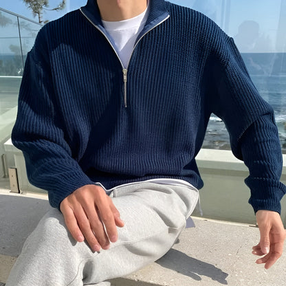 Morbello – Tijdloze Heren Half-Zip Trui