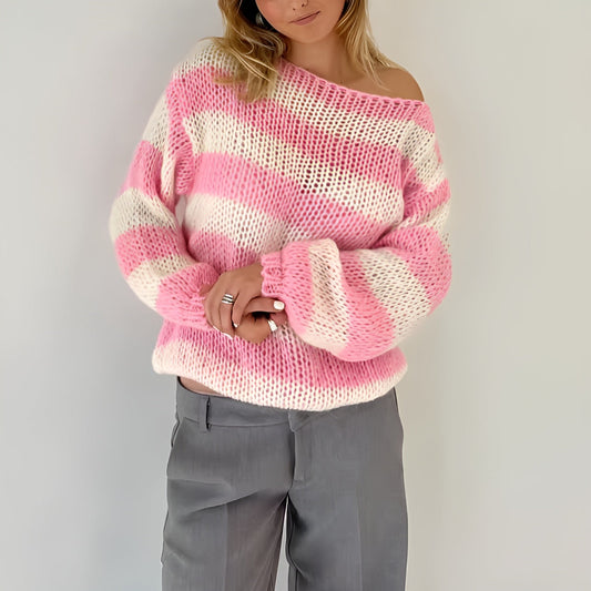 Martina – Oversized Gebreide Trui voor Dames