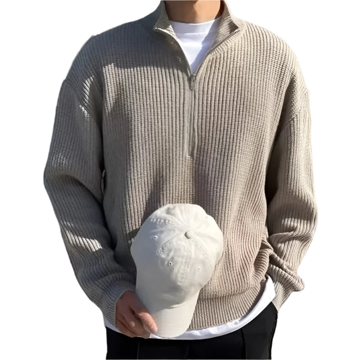 Morbello – Tijdloze Heren Half-Zip Trui