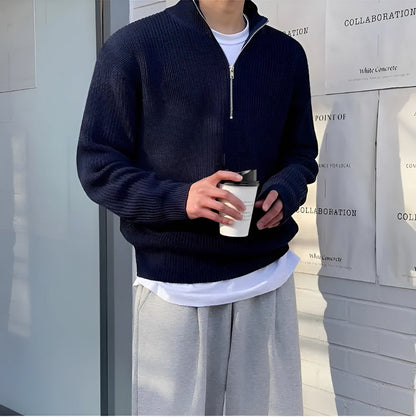 Morbello – Tijdloze Heren Half-Zip Trui