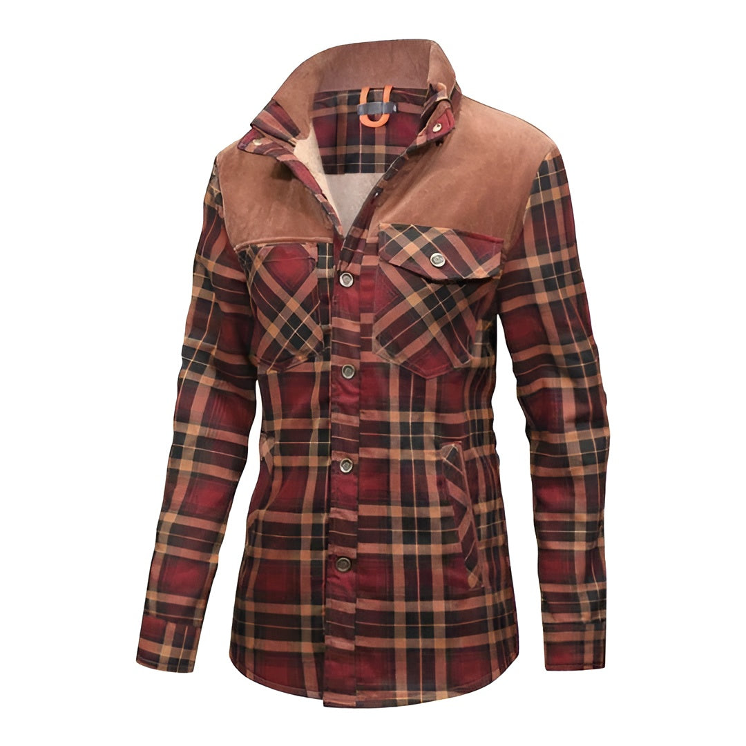 Alessandro – Heren Flanellen Winterjas voor Maximale Warmte