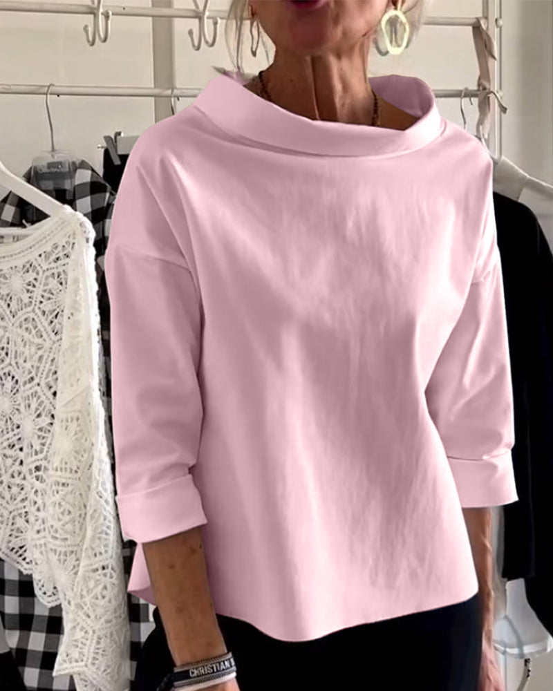 Isabella – Elegante Dames Top met 3/4 Mouwen