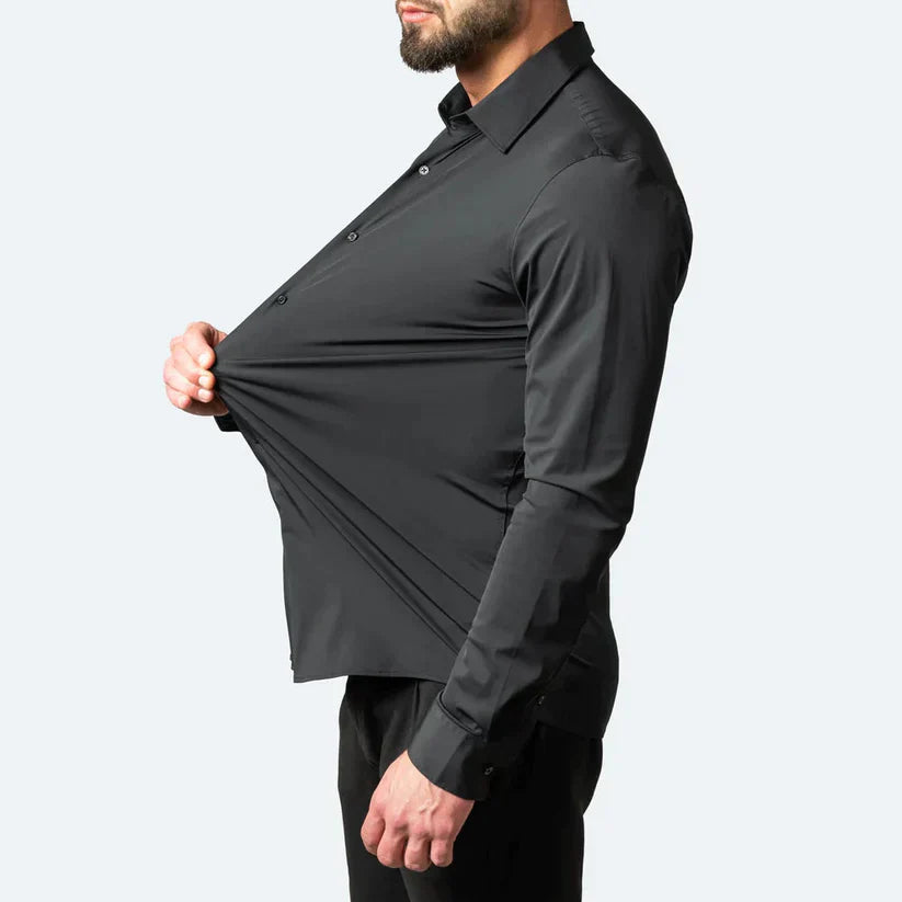 Giovanni – Comfortabele Stretch Hemd voor Heren